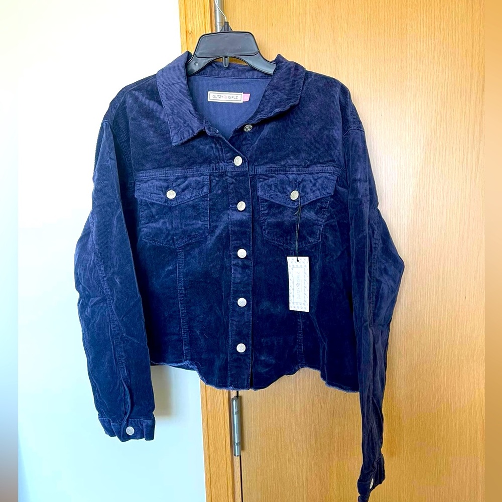 2 for $40 Glitzy glam crop jacket